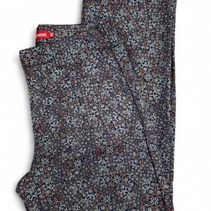 Supreme Work Pant "Navy Floral Cards"